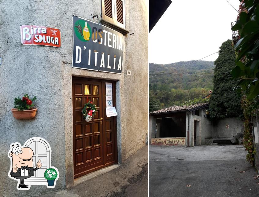 Gli esterni di Trattoria Italia di Carla Silva