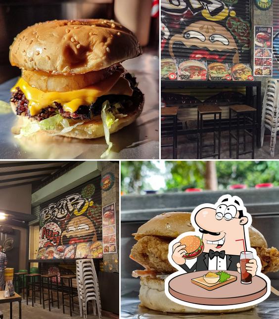 Treat yourself to a burger at BRGR Alley Café