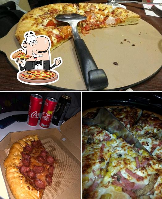 Choisissez des pizzas à Pizza Hut