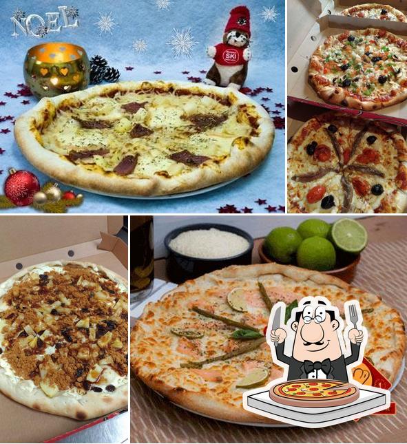 Essayez de nombreux genres de pizzas