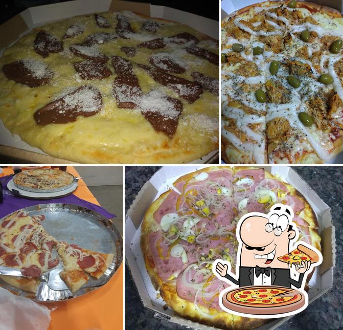 Experimente diferentes tipos de pizza