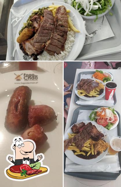 Get meat dishes at Fogo de Chão (Mar Shopping)