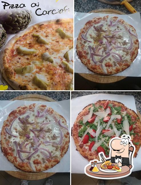 Scegli tra le molte varianti di pizza