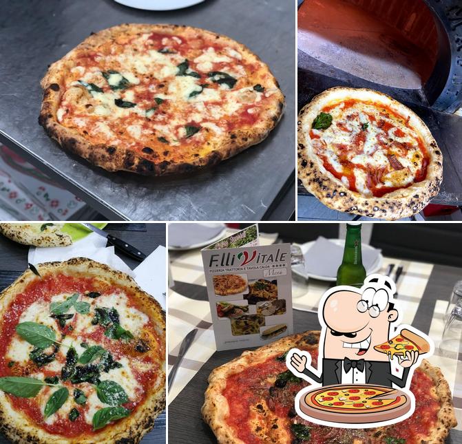 Prova una pizza a Pizzeria Fratelli Vitale