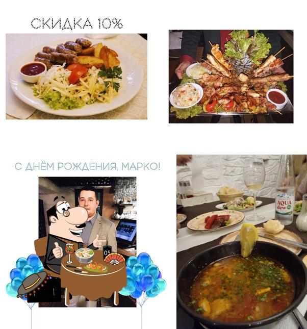 Nourriture à Srpska Kafana