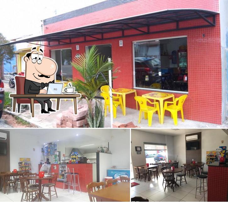 Veja imagens do interior do Tropical Lanches