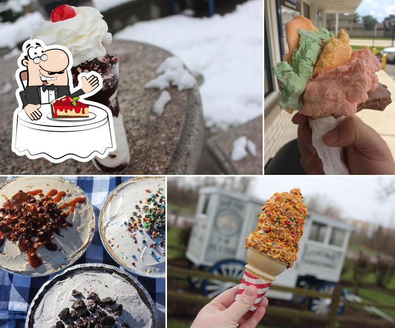 "Creamery Ice Cream" представляет гостям широкий выбор сладких блюд