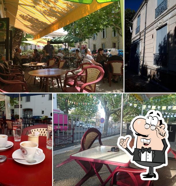 L'intérieur de Café Restaurant des Sports