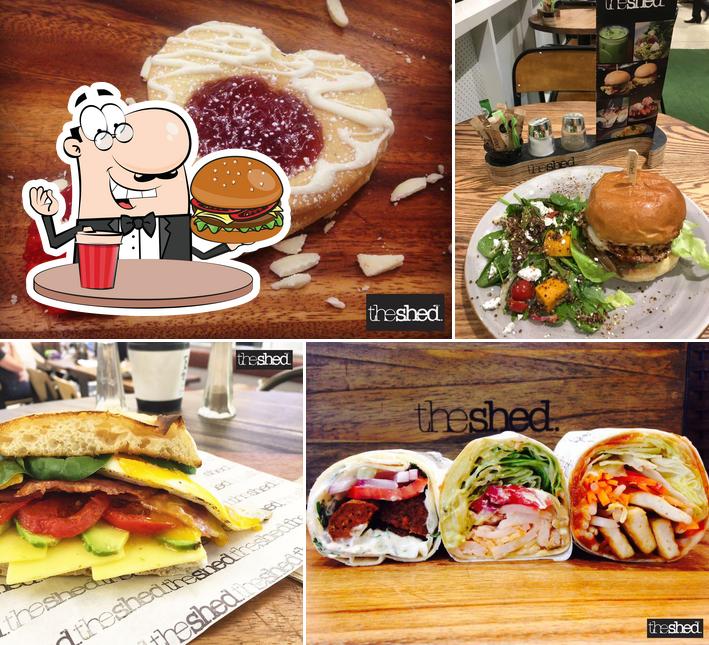 Try out a burger at The Shed Cafe - Randwick