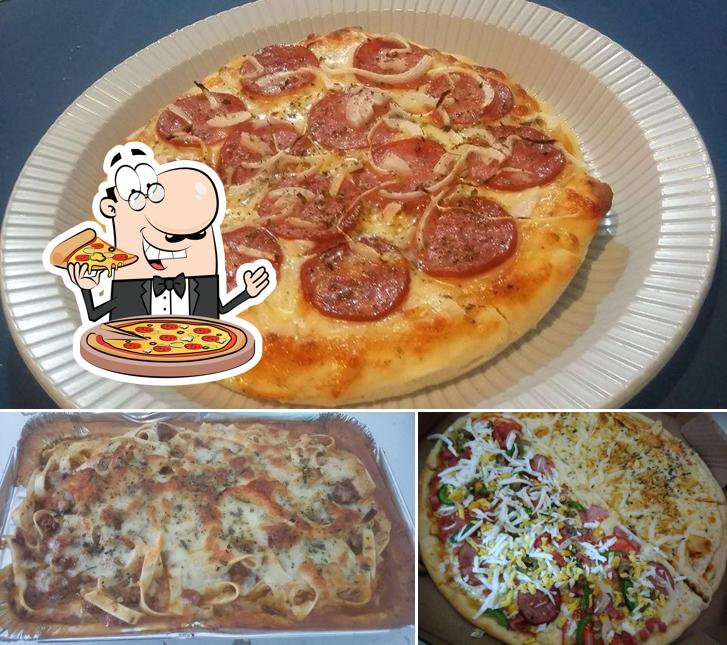 Experimente diferentes tipos de pizza