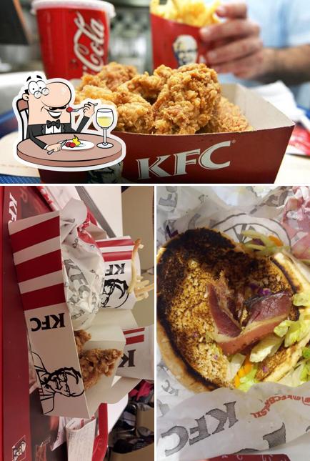 Comida em KFC