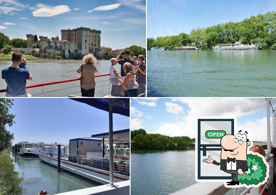 Vous pouvez prendre un bol d'air frais dans l'espace ouvert de Les Grands Bateaux de Provence - Croisières Mireio