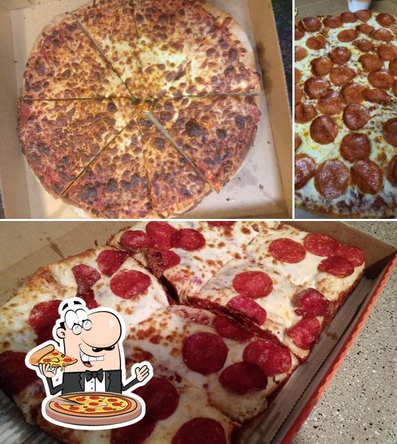 Order pizza at Little Caesars Pizza