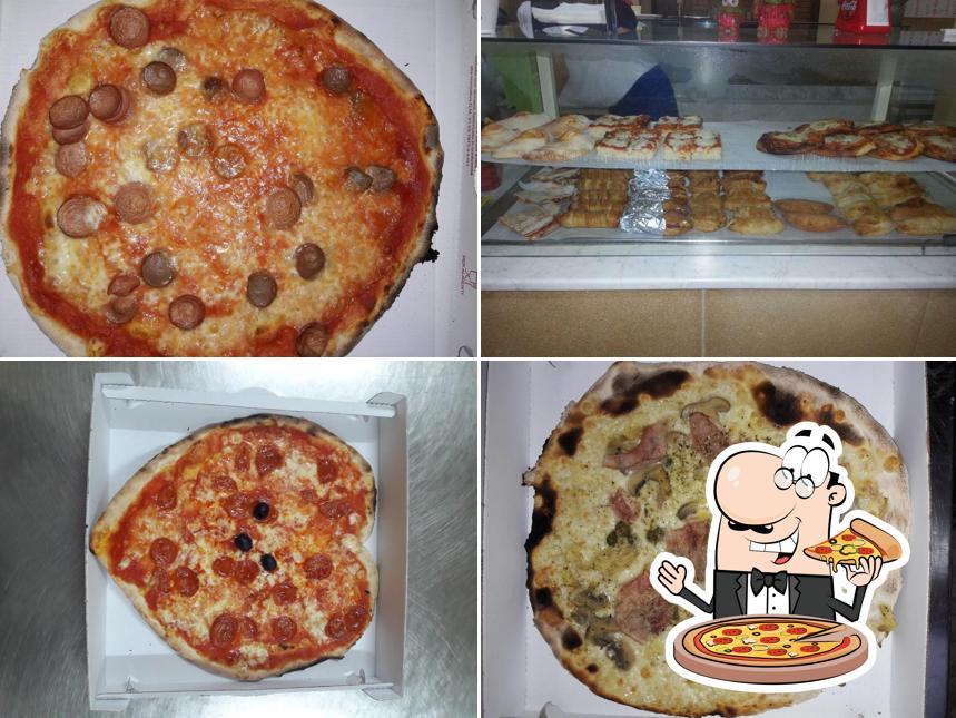 Prenditi una pizza a Pizzeria L'approdo Di Della Ciana Claudio