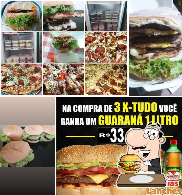 Experimente um hambúrguer no GELEIA'S LANCHES