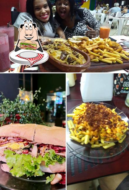 Clube sanduíches em Fass Burger