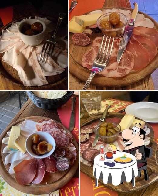 Piatto di formaggi al Osteria Dell'oca
