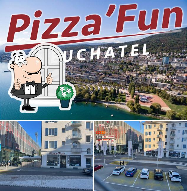 L'extérieur de Pizza'Fun Neuchâtel