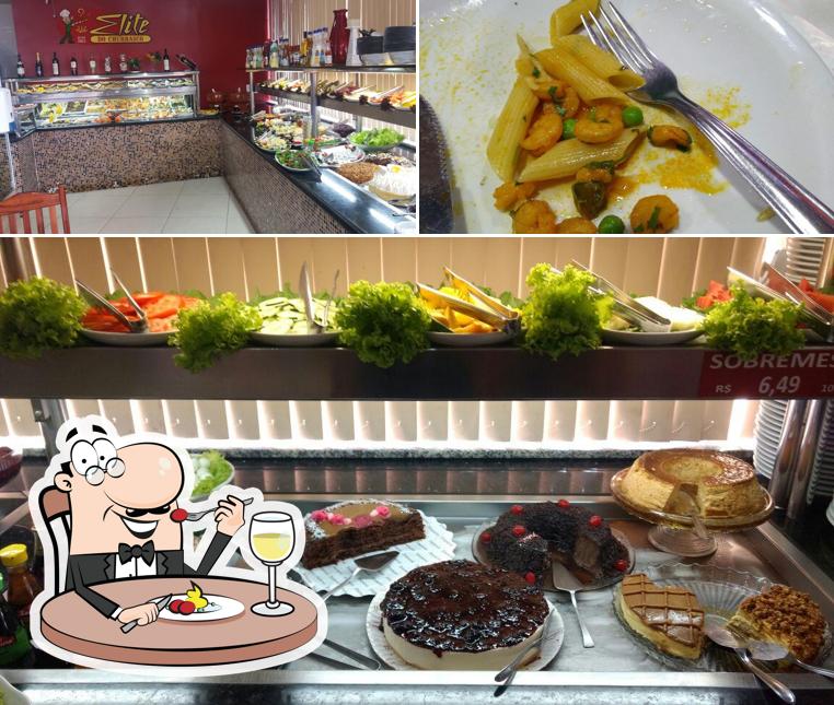 Comida em Elite Grill Pizzaria