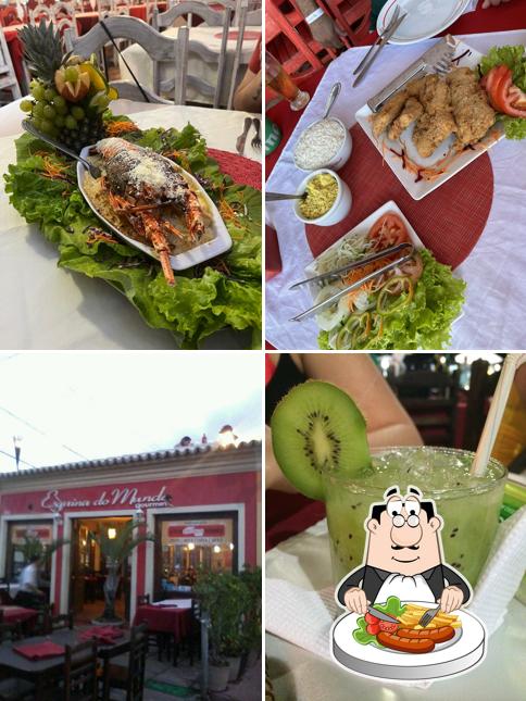 Comida em Esquina do Mundo Restaurante - Passarela do Álcool
