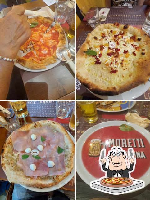 Scegli tra le svariate varianti di pizza