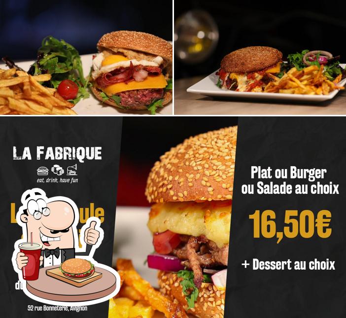 Les hamburgers de La Fabrique will satisferont une grande variété de goûts