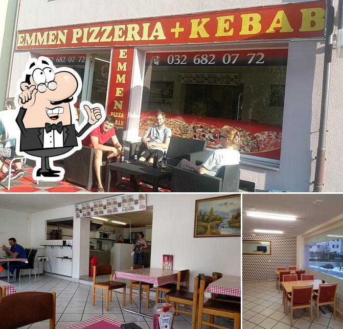 Gli interni di Emmen Pizza Derendingen