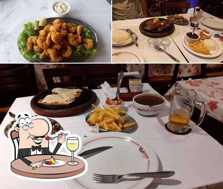 Platos en Restaurante Estação da Praia