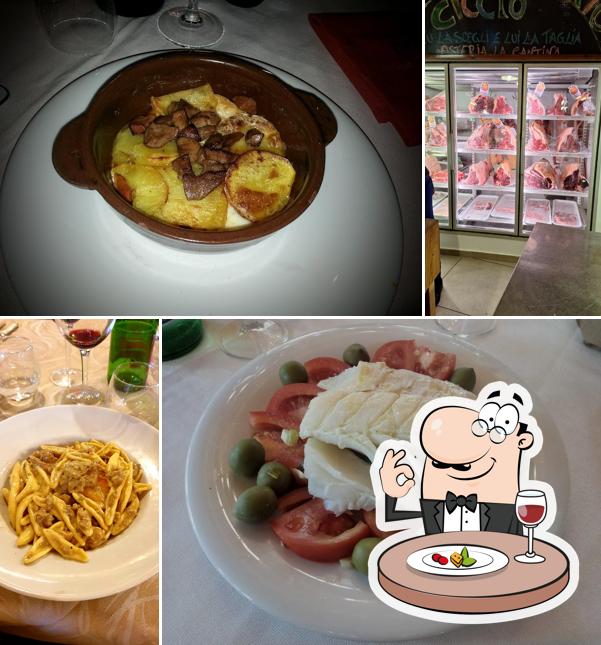 Cibo al Osteria "La Cantina"