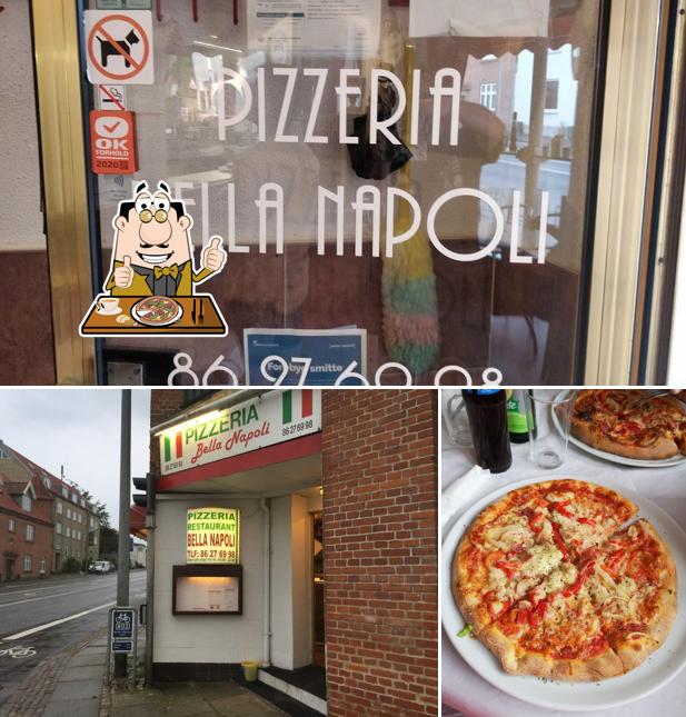 Get pizza at Bella Napoli