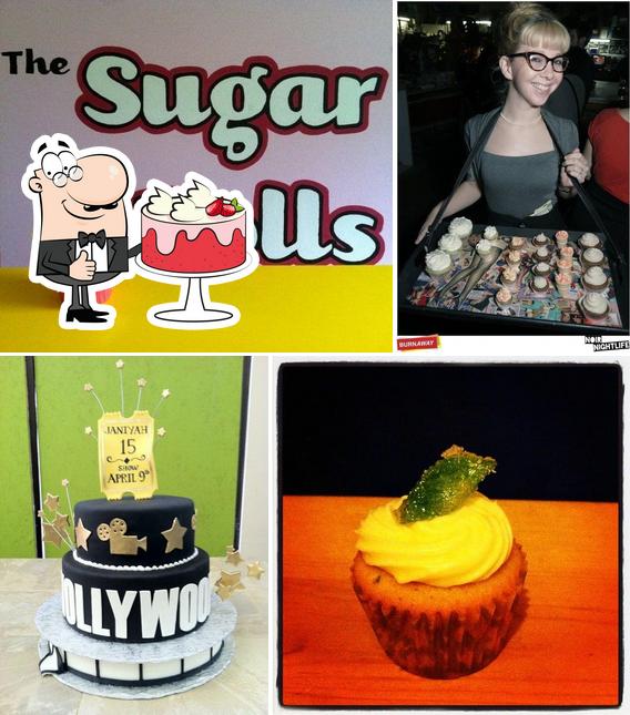 Взгляните на снимок десерта "The Sugar Dolls"