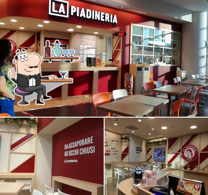 Забронируйте столик в "La Piadineria"