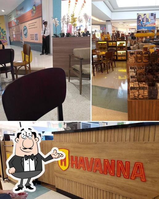 O interior do Havanna