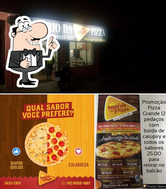 Império das Pizzas - Atendimento todos os dias com PROMOÇÕES