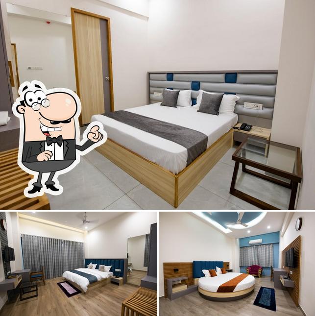 The interior of Hotel The Grand Vinayak