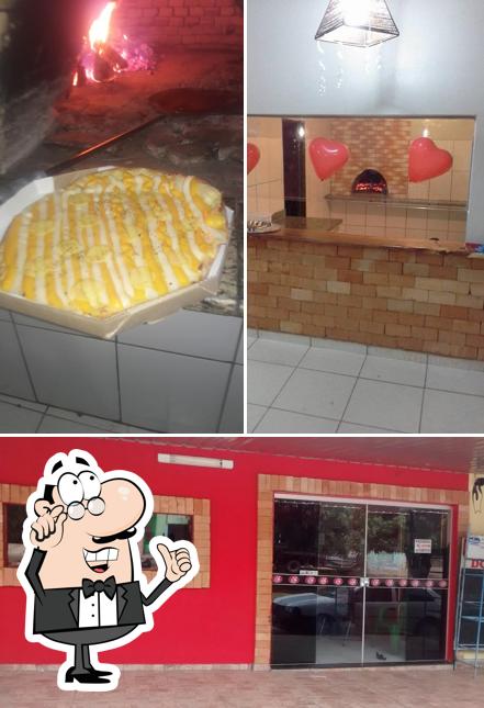 O interior do Pizzaria Tio Genaro