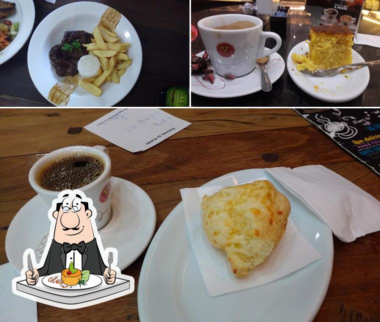 Comida em Café com Milho