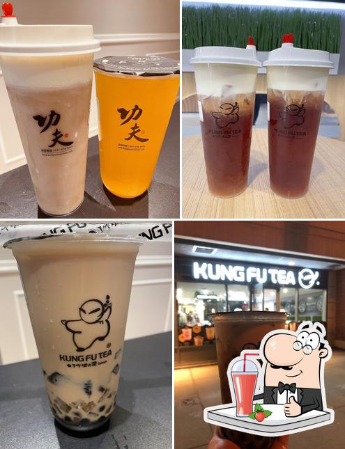Kung Fu Tea serves a number of beverages