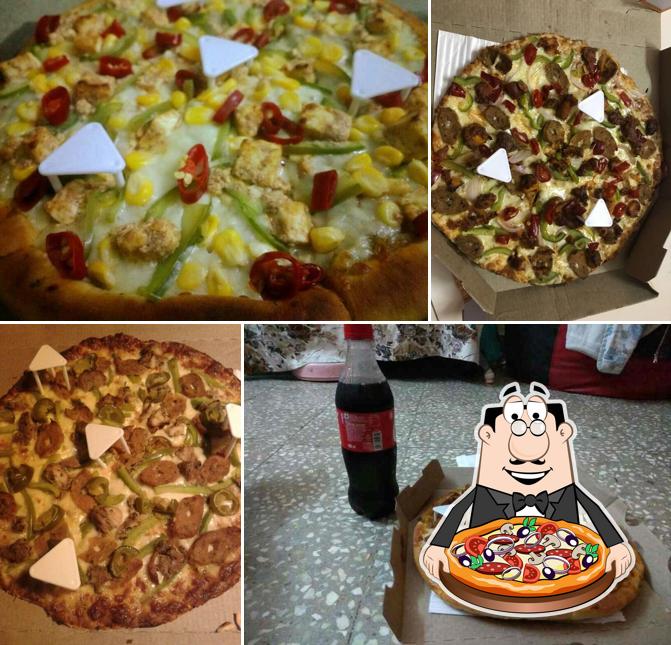 At MOJO Pizza - 2X Toppings, you can try pizza