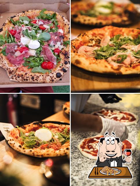 Choisissez des pizzas à La Guinguette du BBT