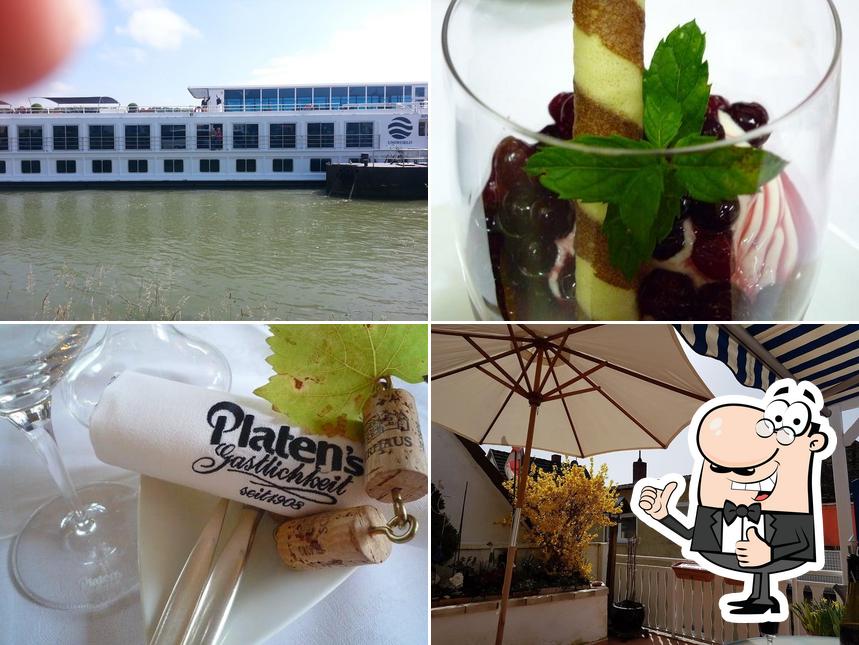 See this image of Platen's Restaurant & Wine-Lounge im RHEIN-HOTEL Nierstein