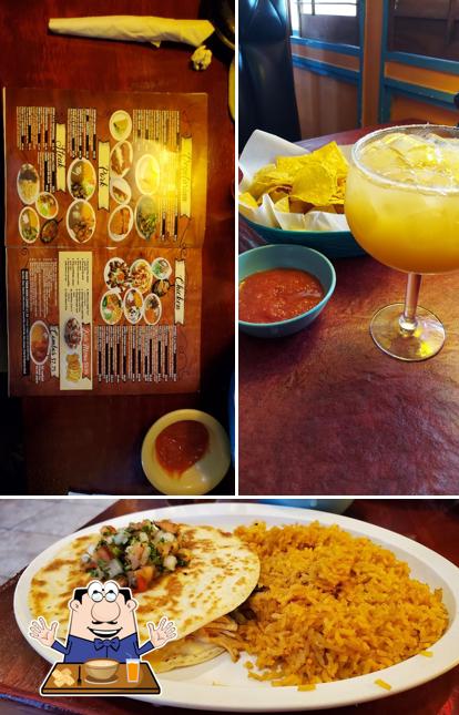 Food at Angel's Mexican Restaurant