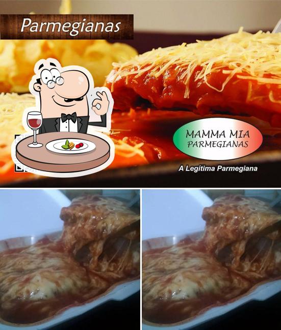 Platos en Mamma Mia Parmegianas itu