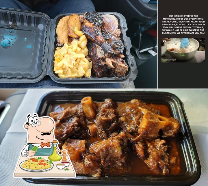 Ocho Rios Jerk Spot in Phoenix Restaurant menu and reviews