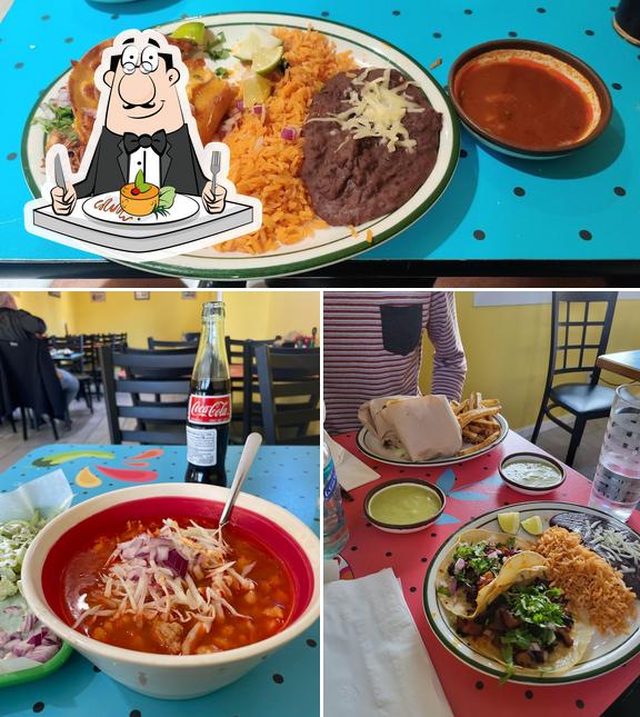 Food at Pancho's Taqueria and Mexican Cafe