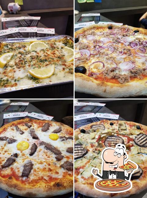 Essayez des pizzas à Sicilia Mon Amour