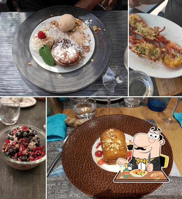 Plats à L'Ecailler des Beaux Arts