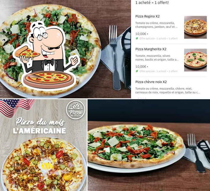 Commandez des pizzas à Pizza du Touch