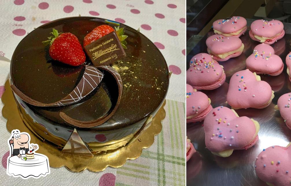 Bar Gelateria Millevoglie Di Vicini Veronica E C. offre un'ampia gamma di dolci