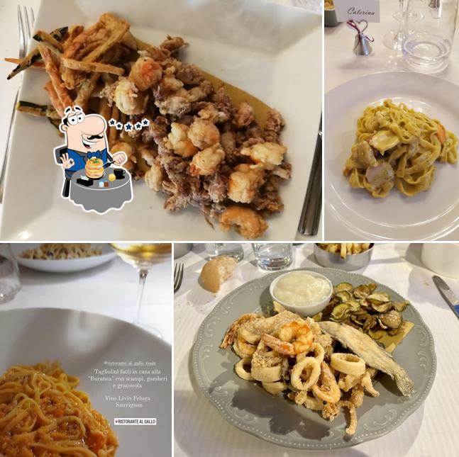 Cibo al Ristorante al Gallo
